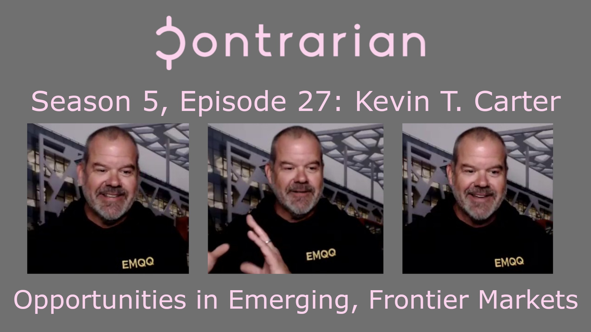 Kevin Carter, EMQQ Global podcast coverart