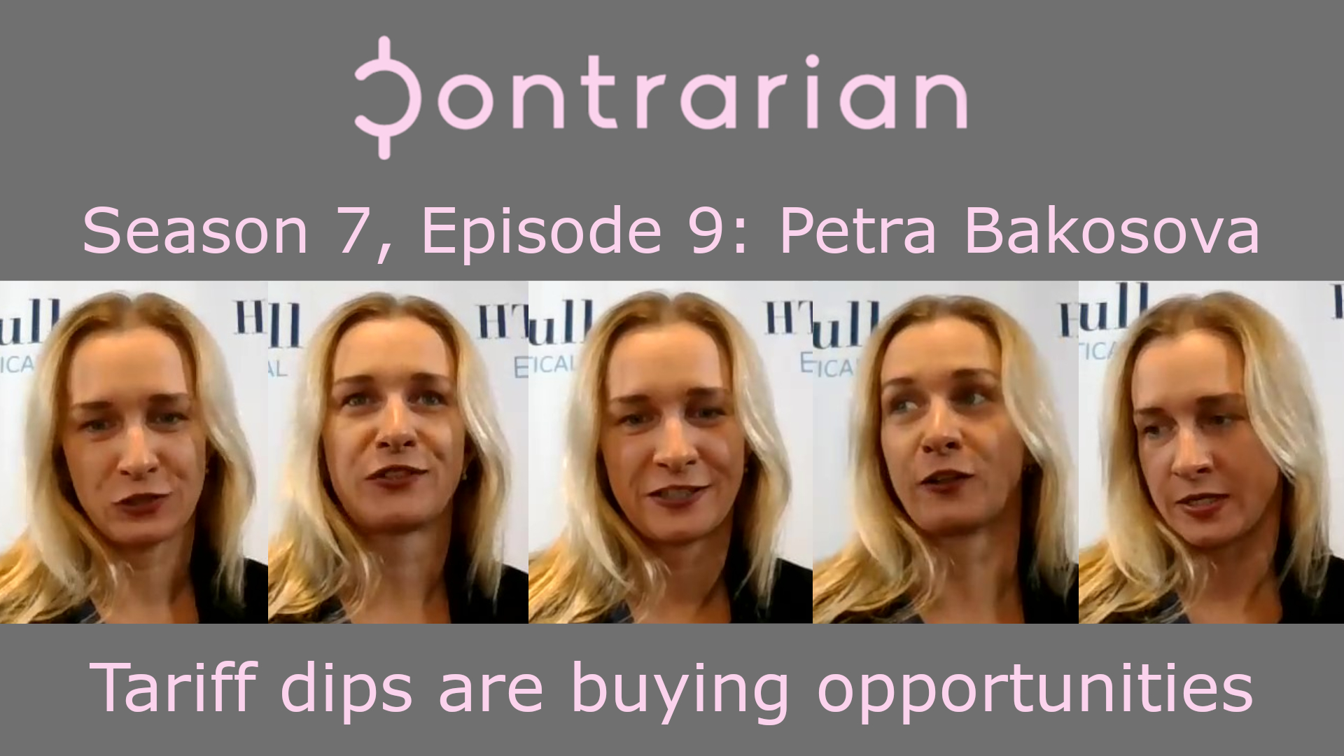 podcast episode cover art feat Petra Bakosova